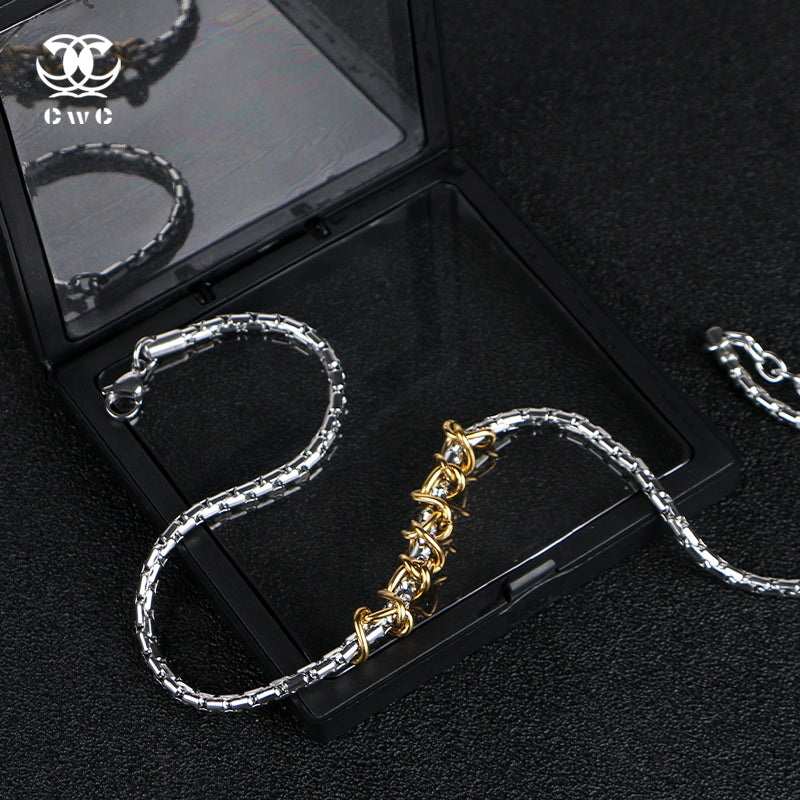 Gilded Spine Chain Necklace