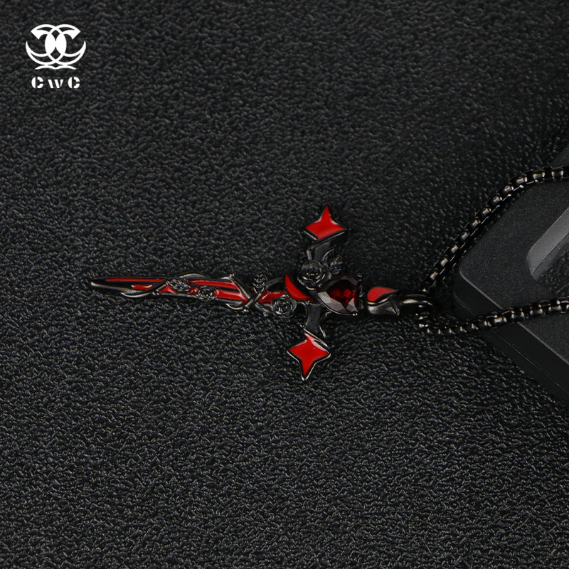 Bloodthorn Blade Pendant