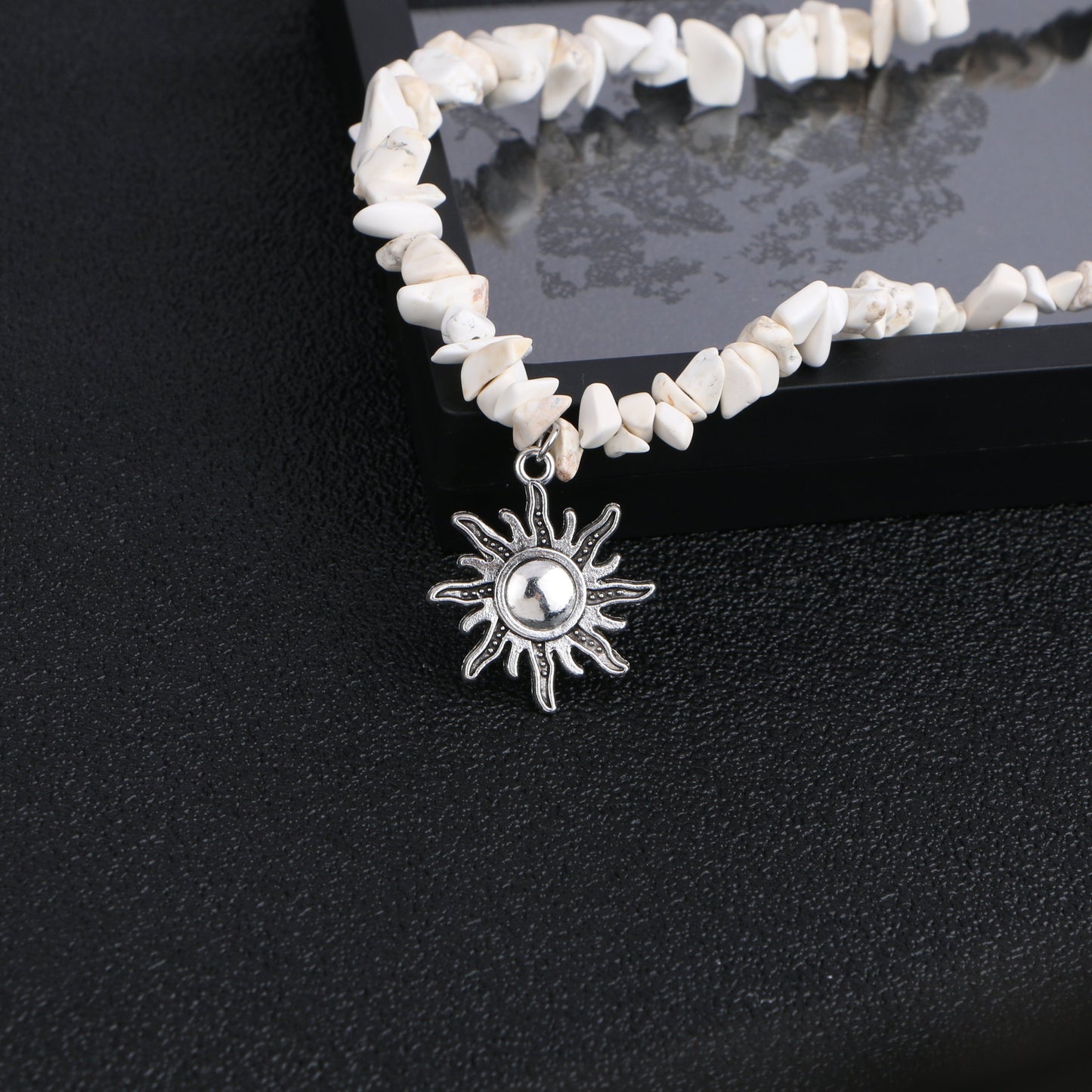 Sunstone Pendant Necklace