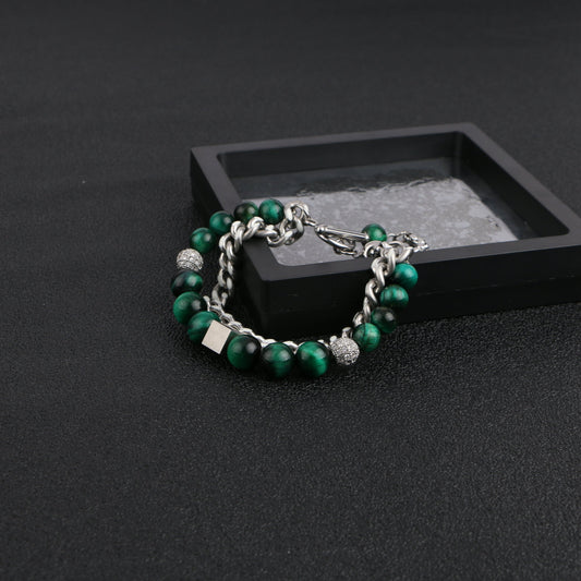 Emerald Twist Bracelet