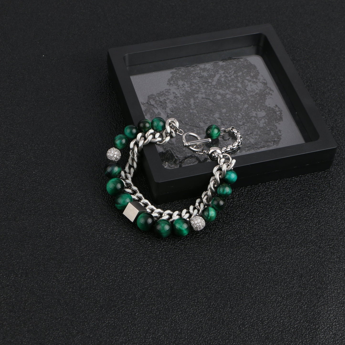 Emerald Twist Bracelet