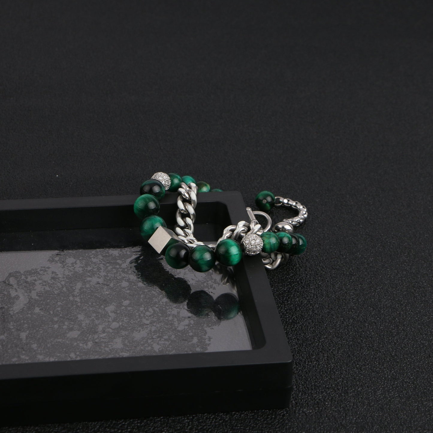 Emerald Twist Bracelet