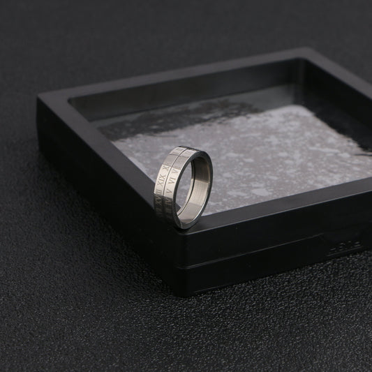 Eternal Roman Numeral Ring
