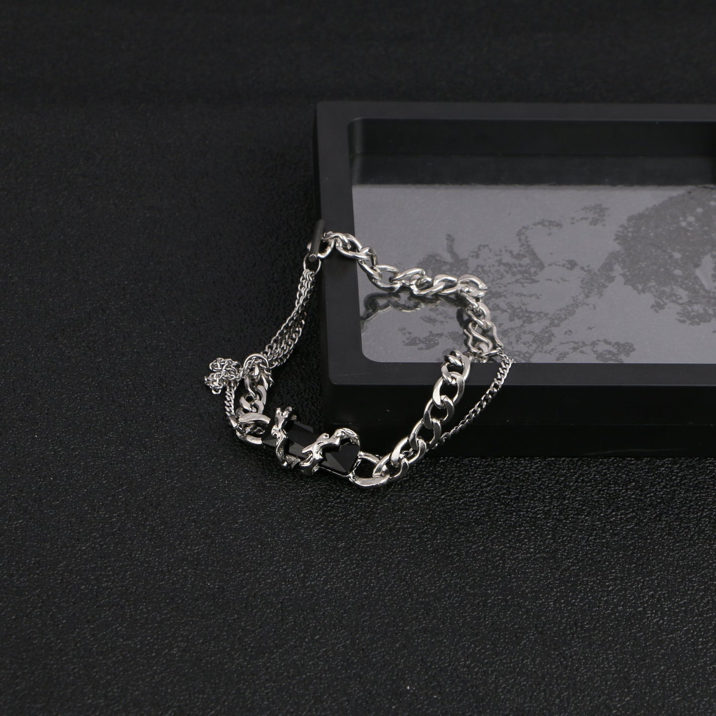 Heart Chain Bracelet