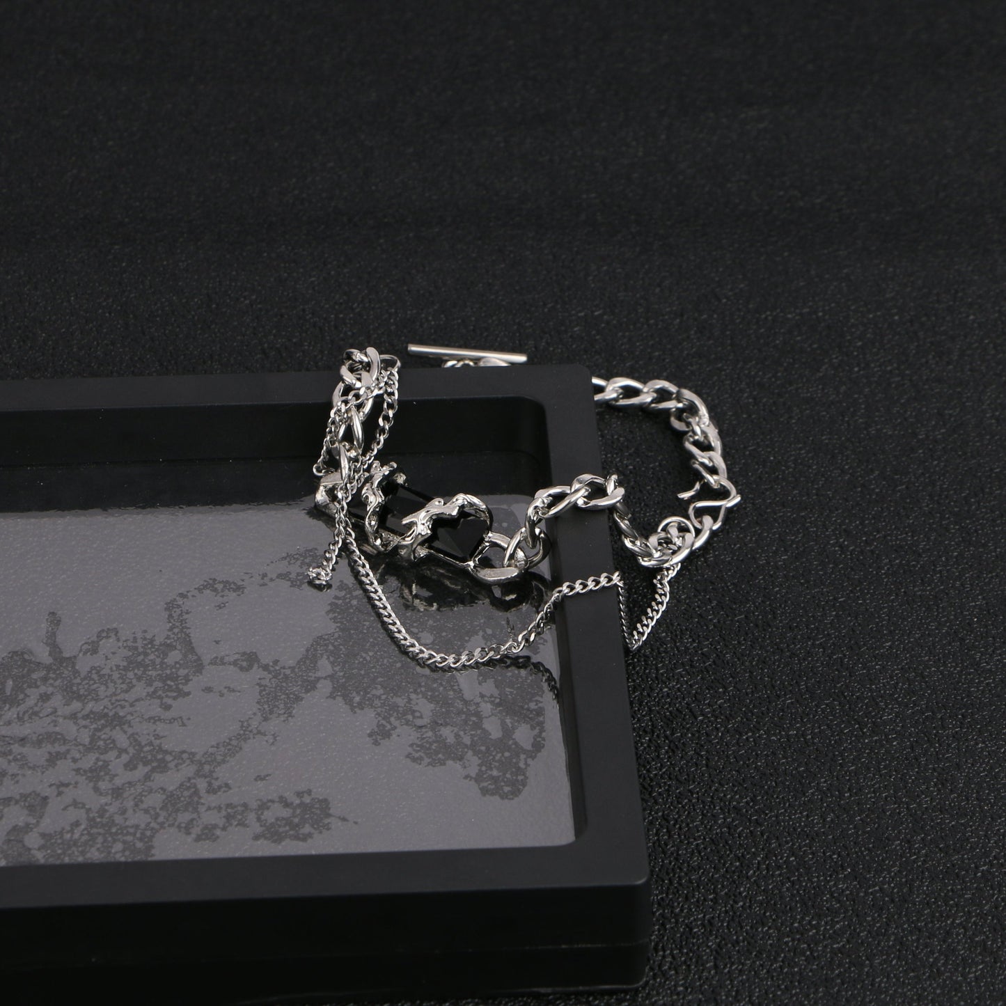 Heart Chain Bracelet
