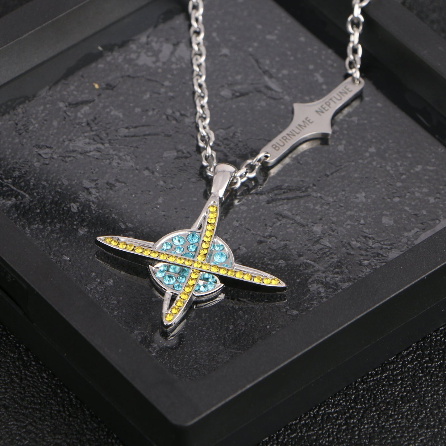 Galactic Orbit Pendant Necklace