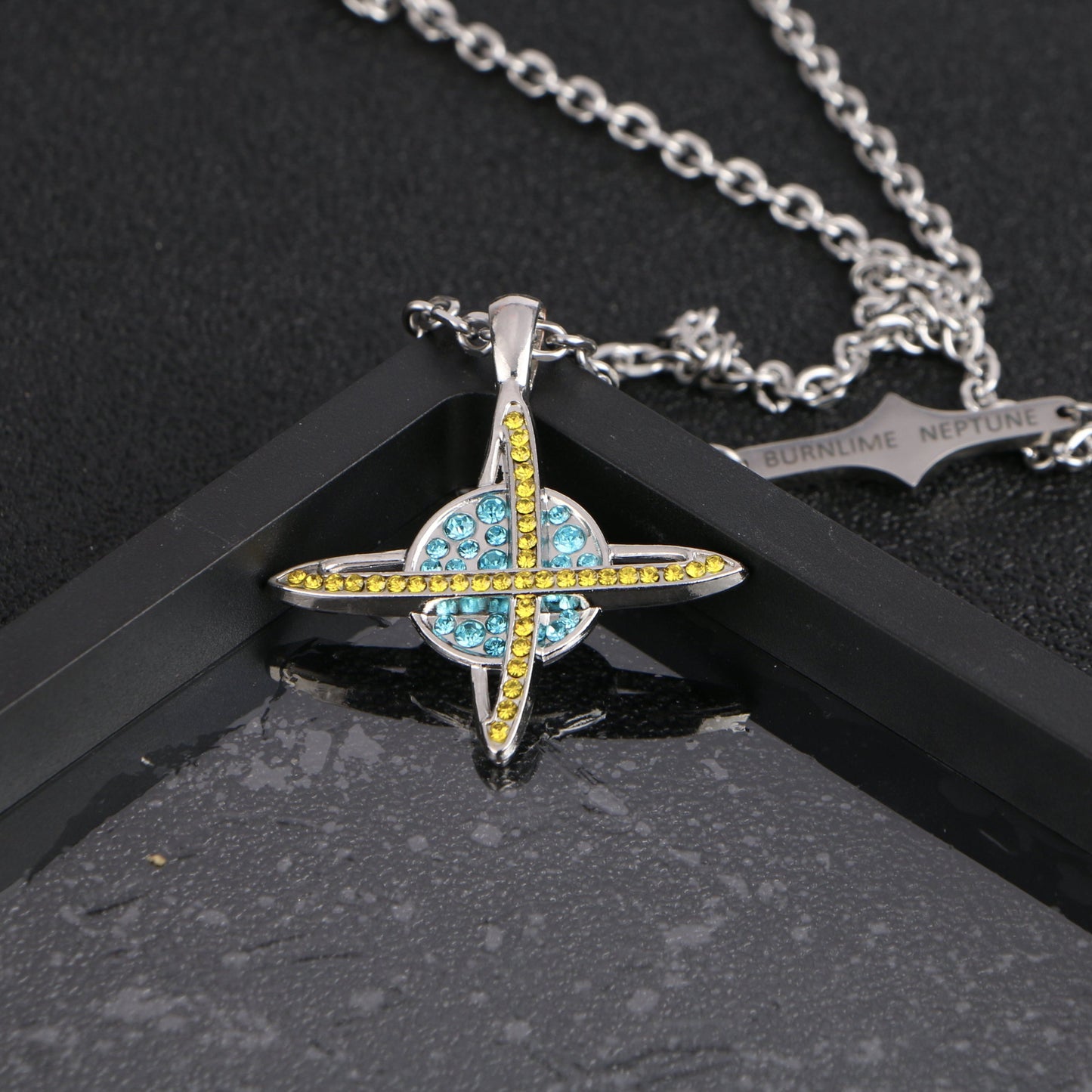 Galactic Orbit Pendant Necklace