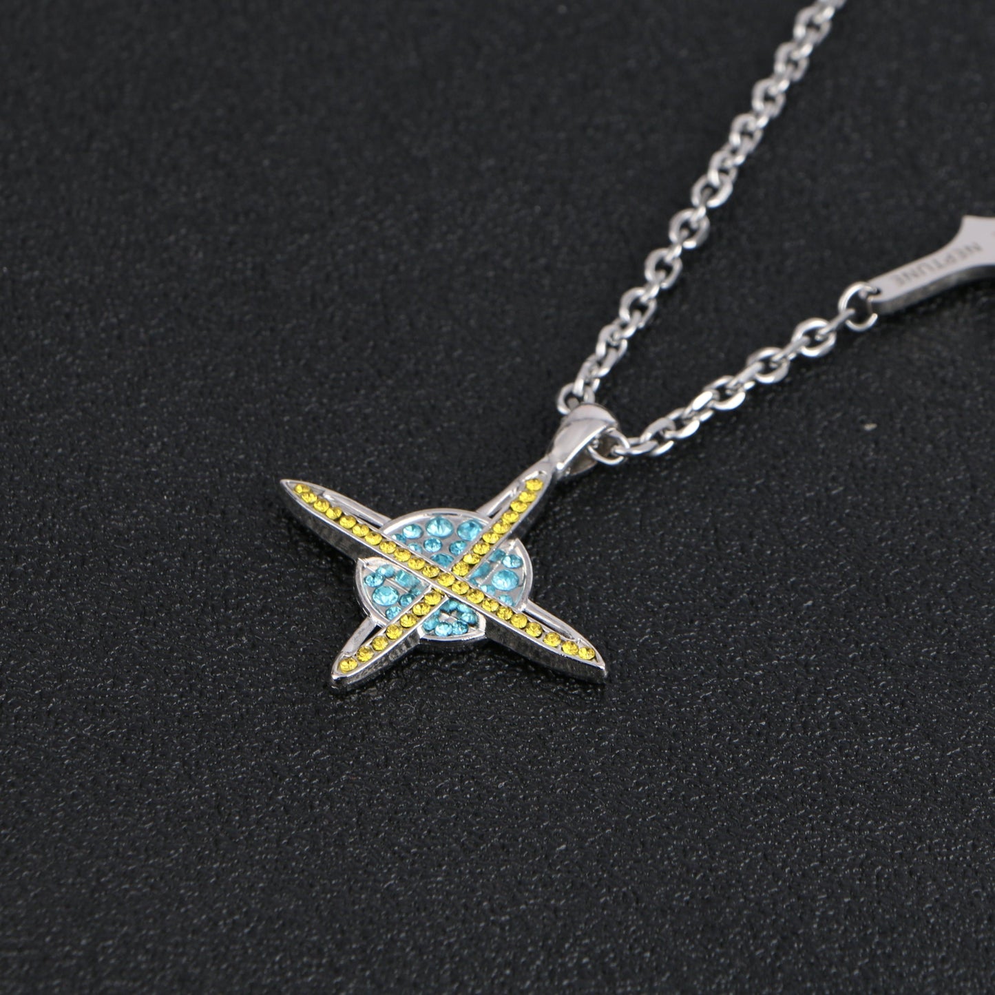 Galactic Orbit Pendant Necklace