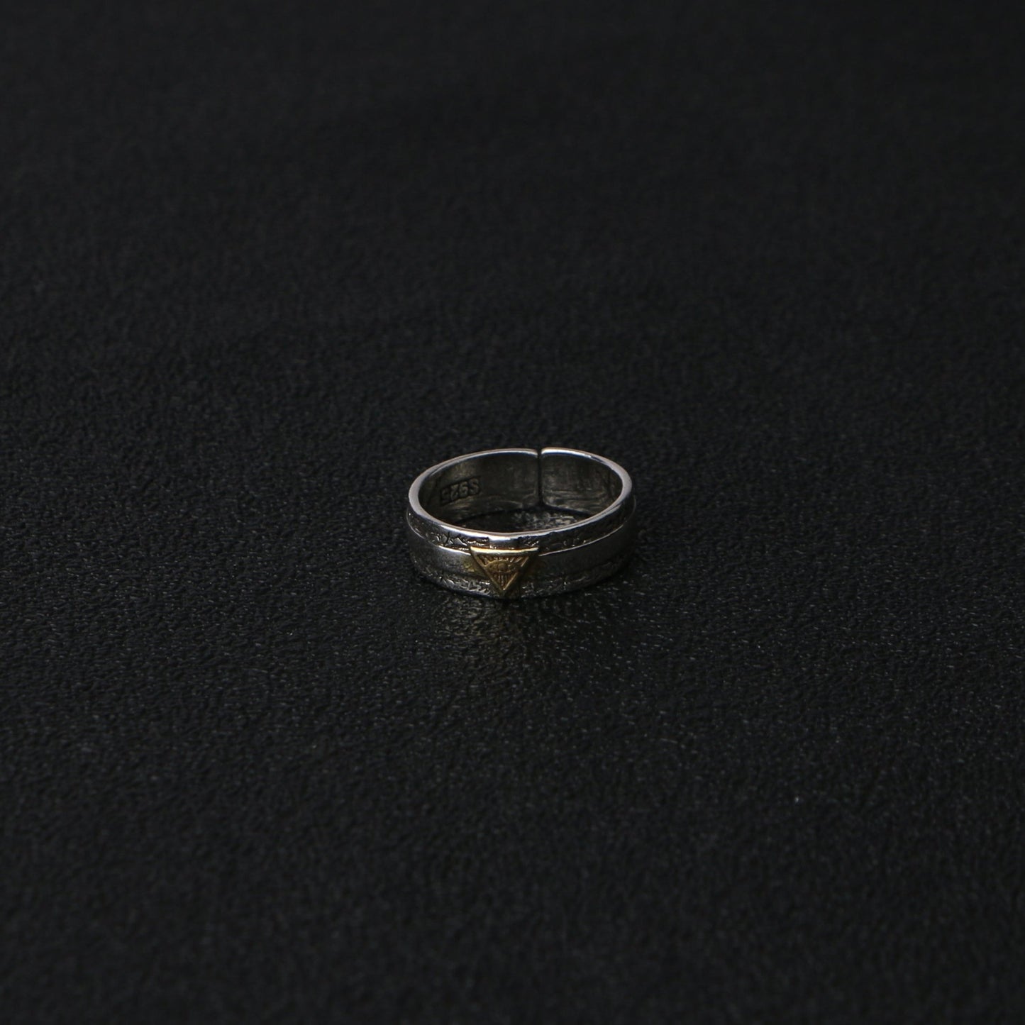 Golden Triangle Ring