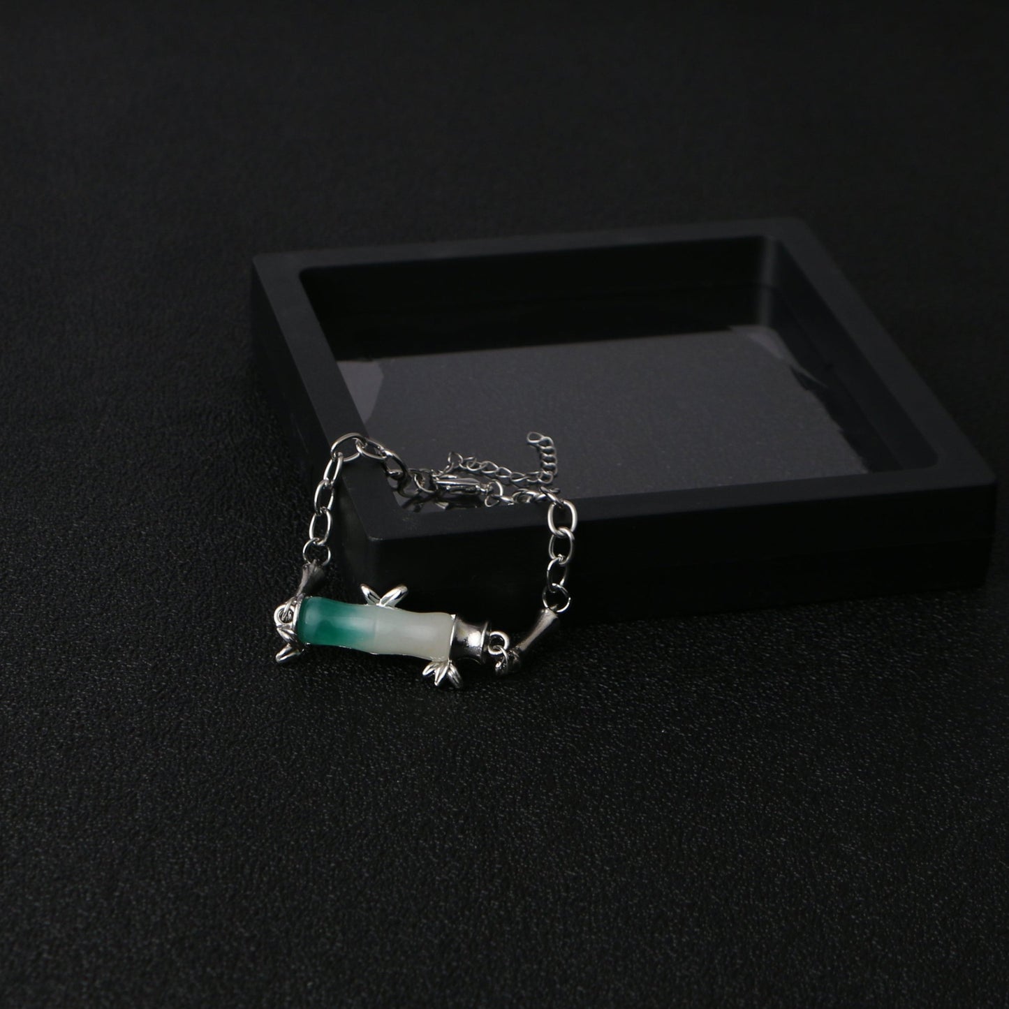 Emerald Bamboo Bracelet