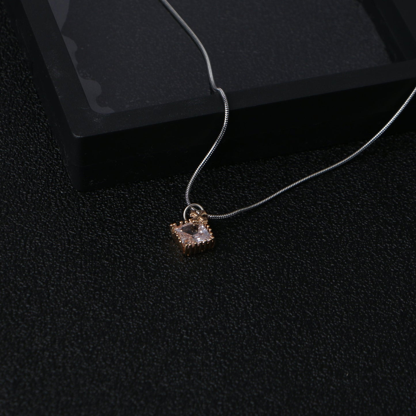 Radiant Cross Diamond Pendant