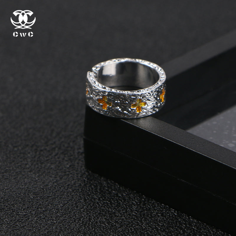 Golden Cross Relic Ring