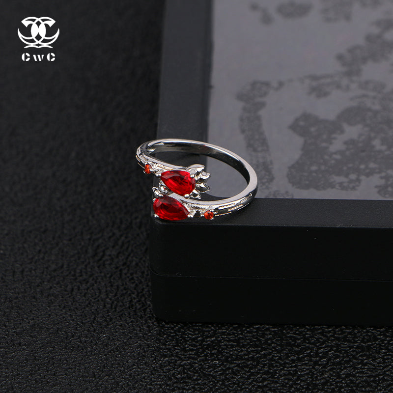 Scarlet Tear Ring