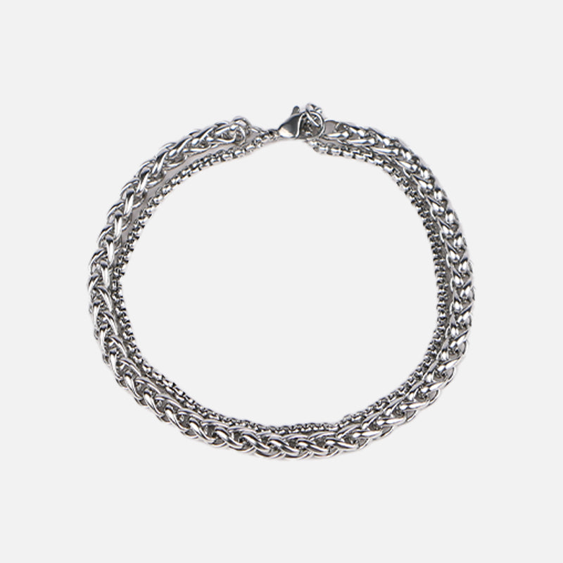 Silver Weave Bracelet