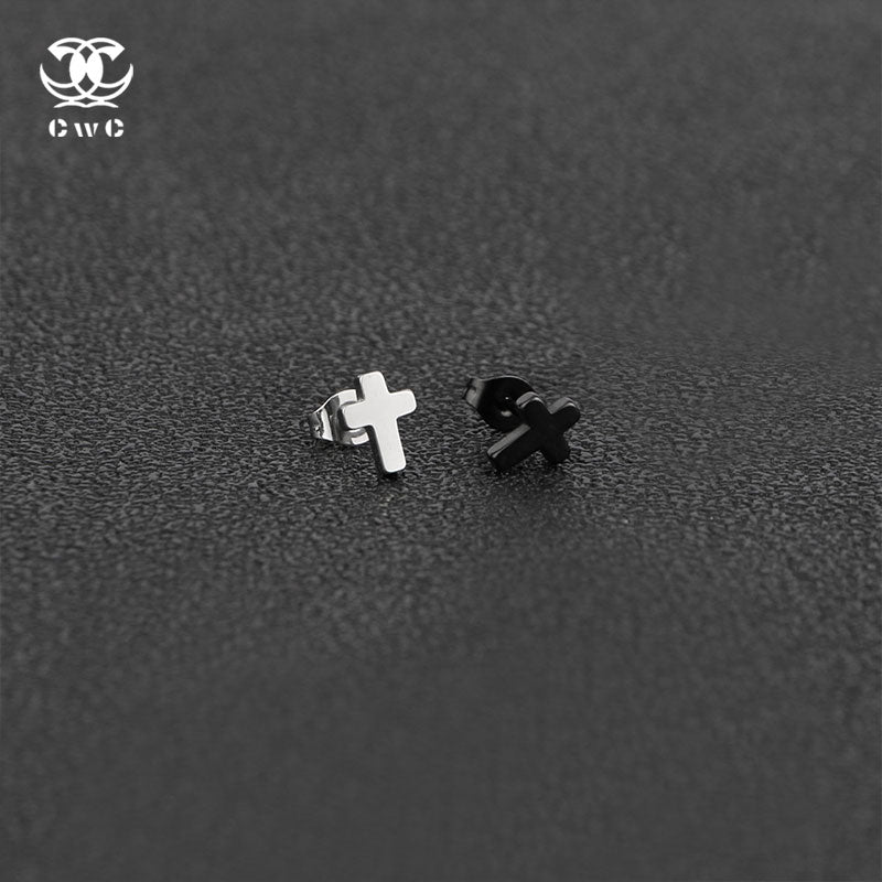 Cross Stud Earring