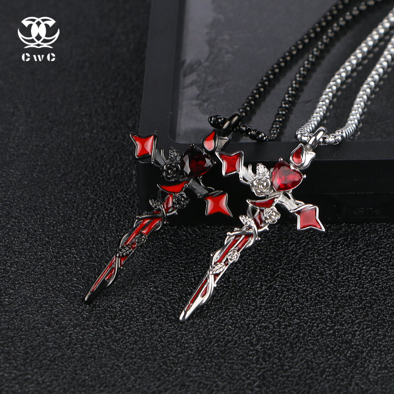 Bloodthorn Blade Pendant