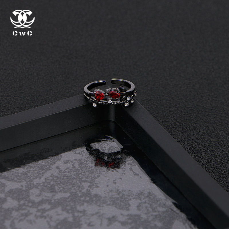 Obsidian Rose Ring
