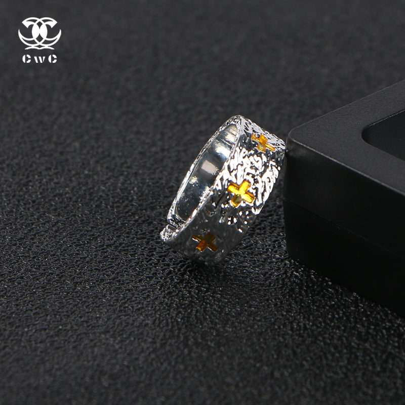 Golden Cross Relic Ring