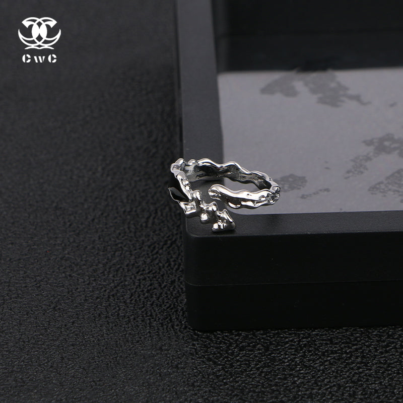 Silver Mirage Ring