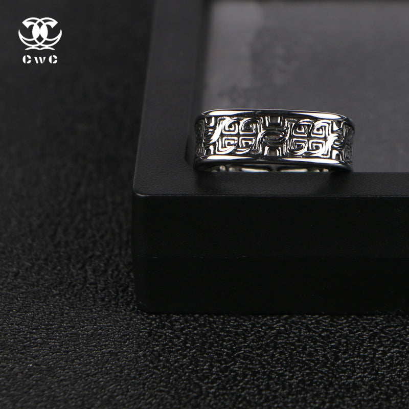 Temple Cipher Ring