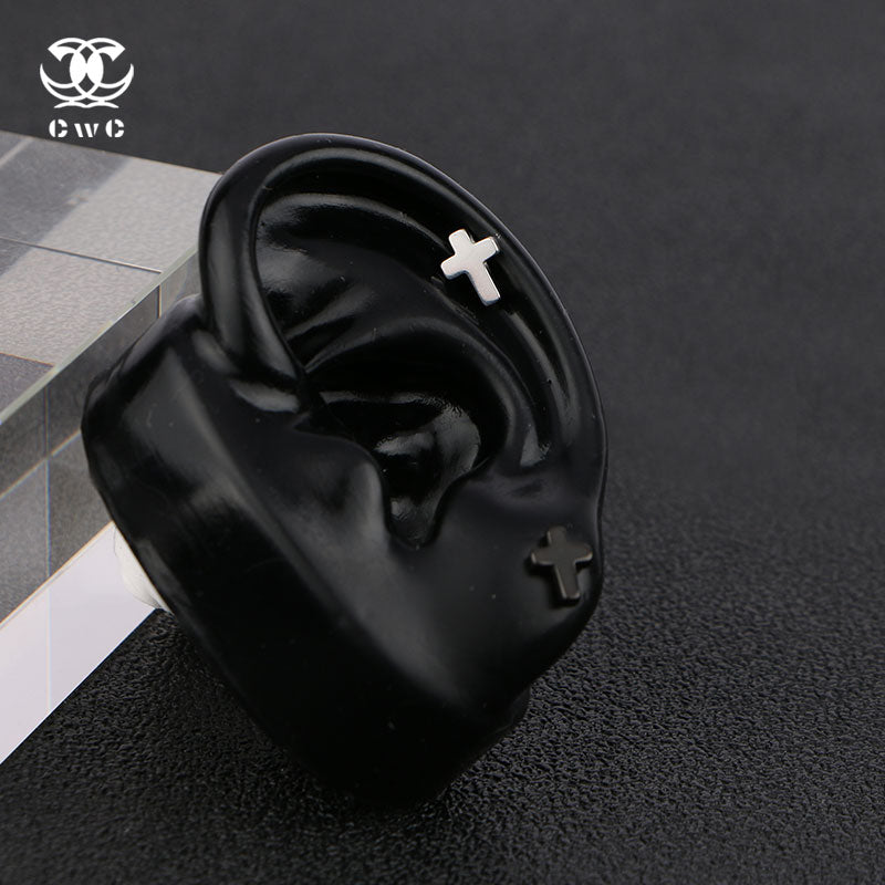 Cross Stud Earring