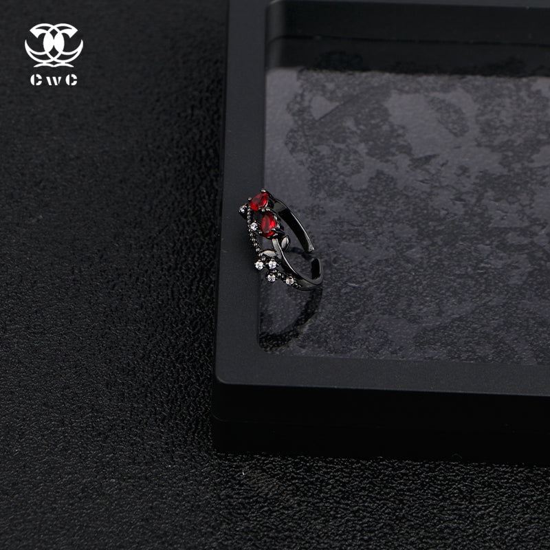 Obsidian Rose Ring
