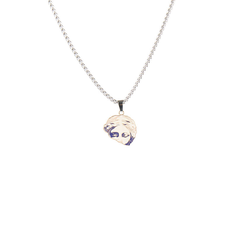 Venus Bust Pendant Necklace