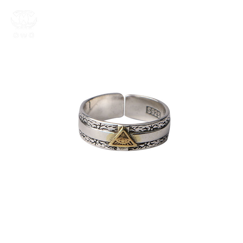 Golden Triangle Ring