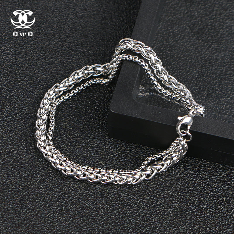 Silver Weave Bracelet