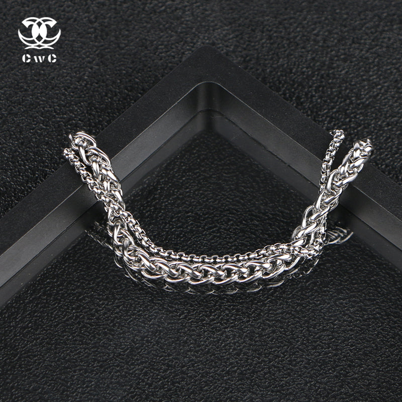 Silver Weave Bracelet