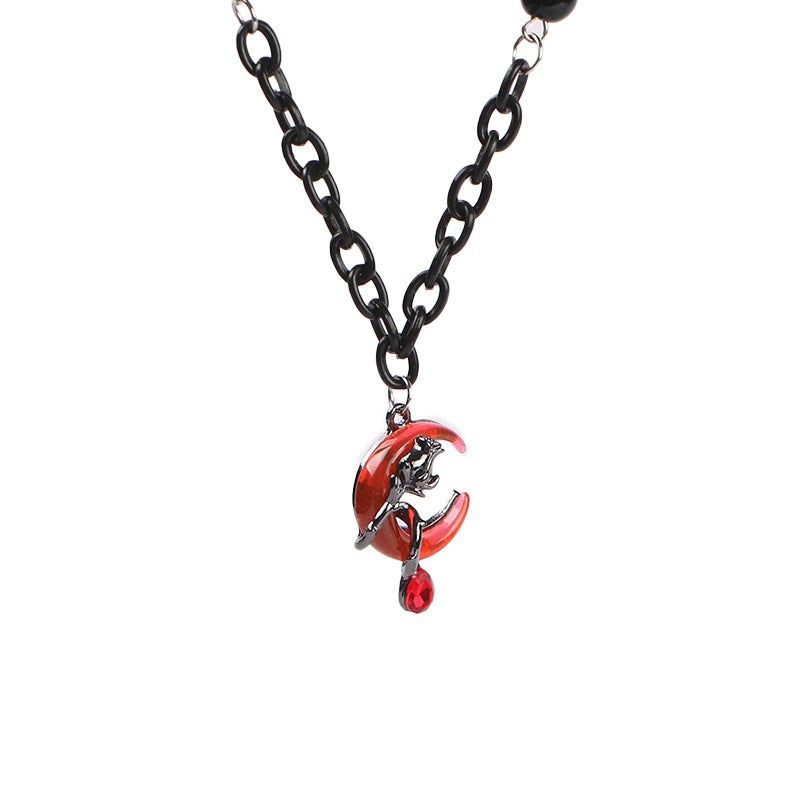 Blood Moon Eclipse Necklace