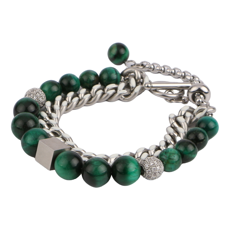 Emerald Twist Bracelet