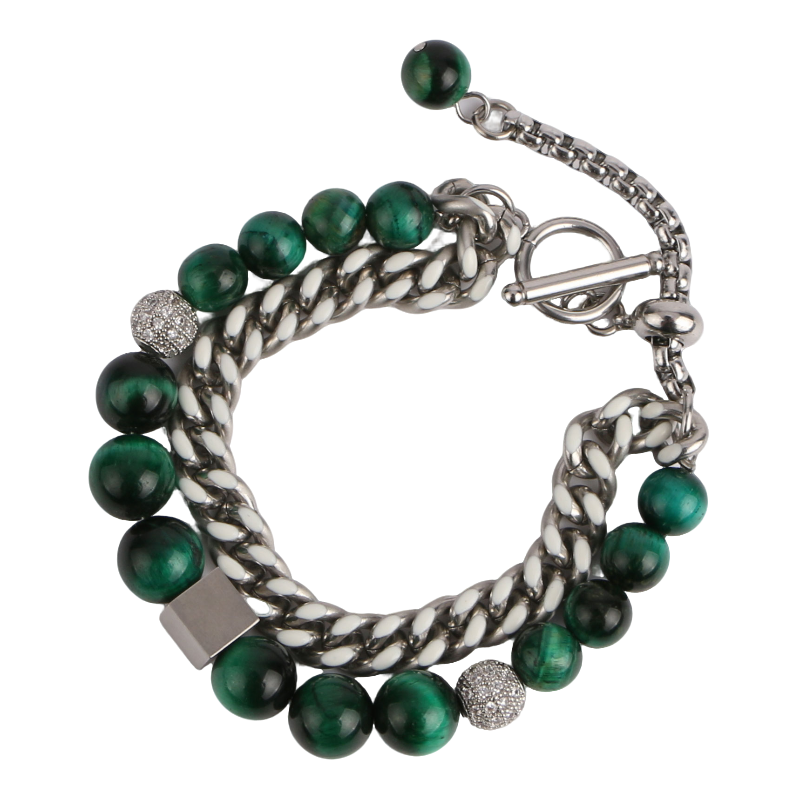 Emerald Twist Bracelet