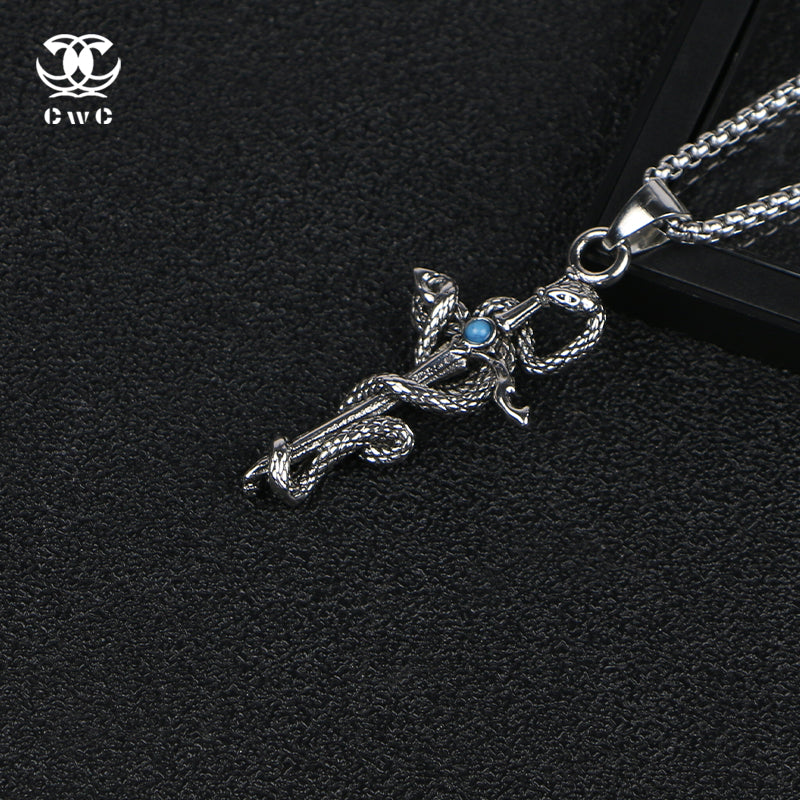 Serpent of Wisdom Pendant – CwC Jewelry