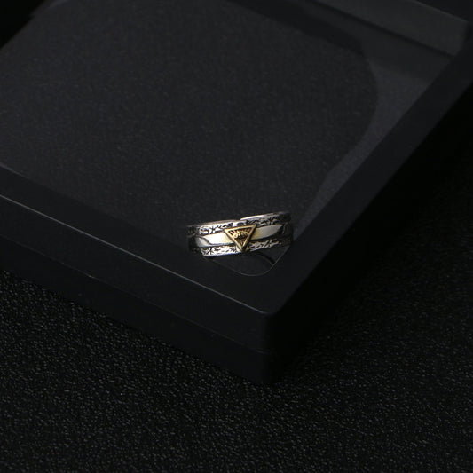 Golden Triangle Ring