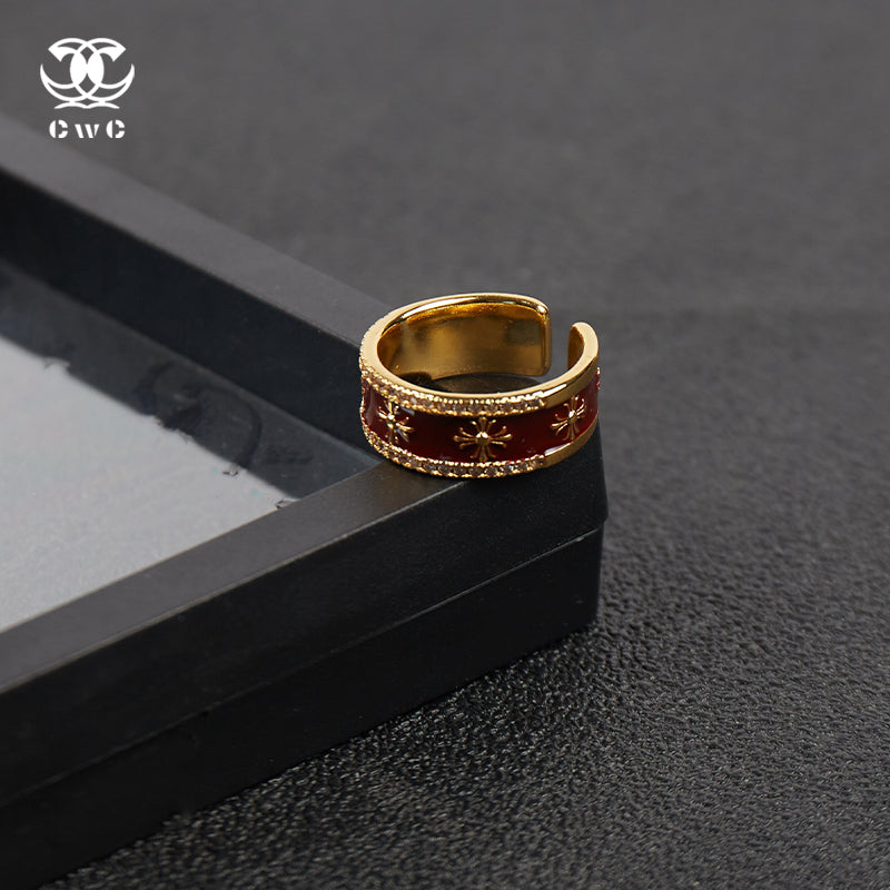 Imperial Rouge Bloom Ring