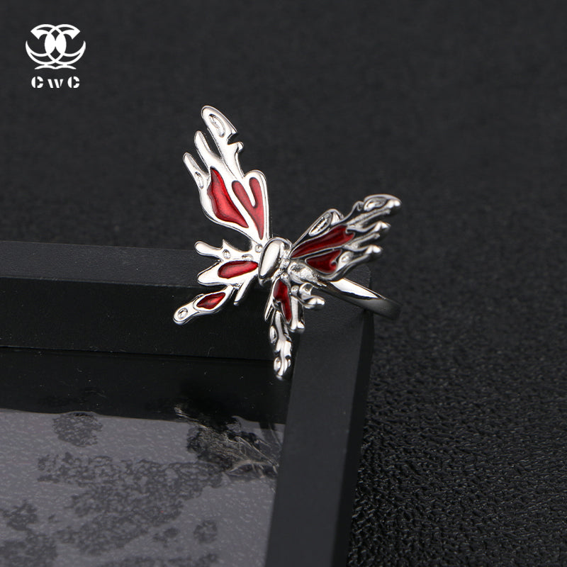 Inferno Butterfly Ring