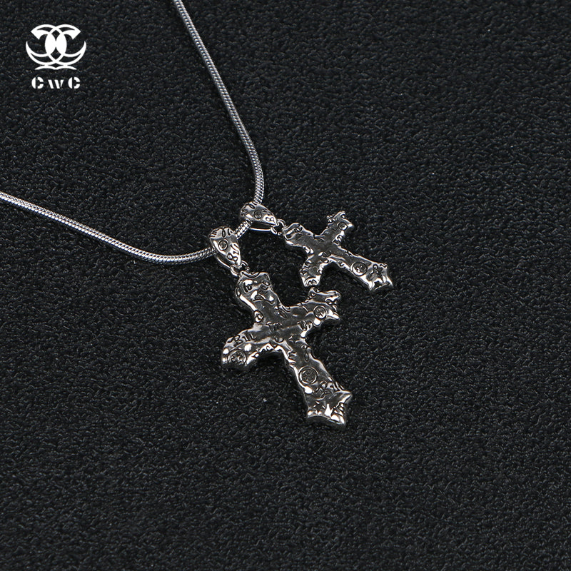 Crucible Elegance Cross Necklace