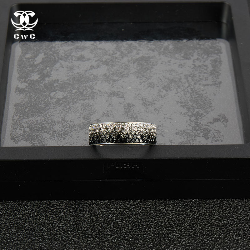 Ombre Pave Crystal Ring