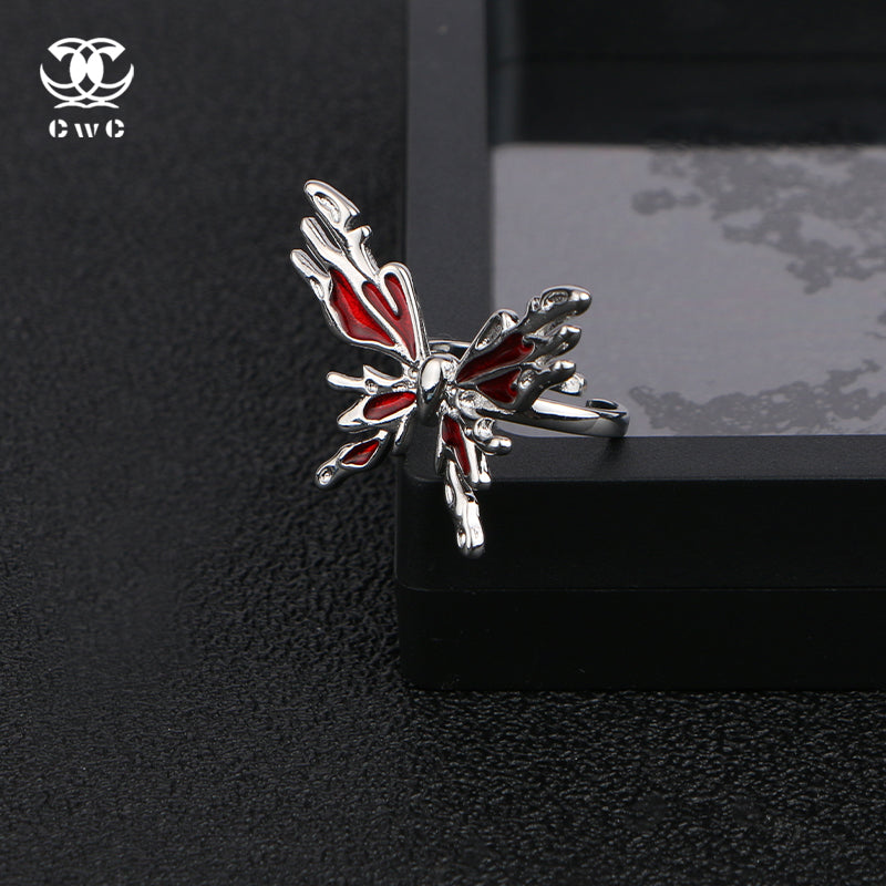 Inferno Butterfly Ring