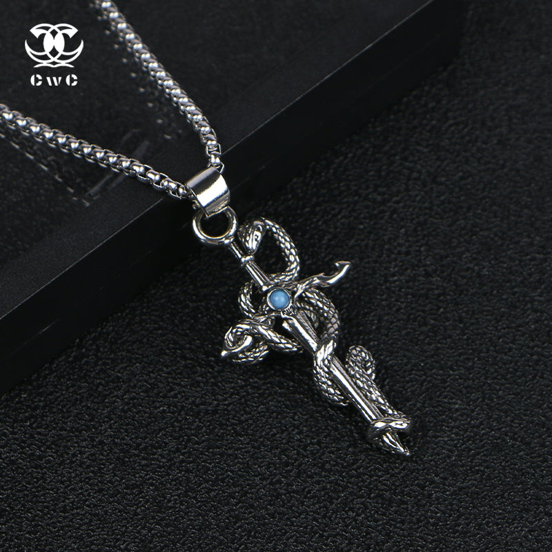 Serpent of Wisdom Pendant