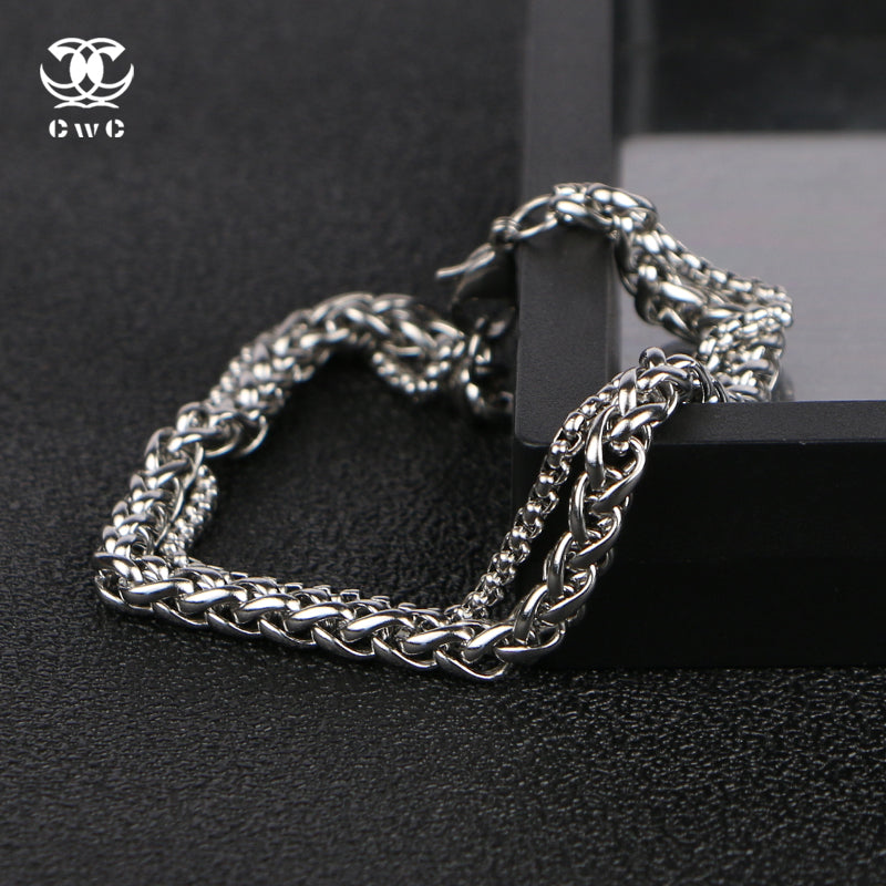 Silver Weave Bracelet